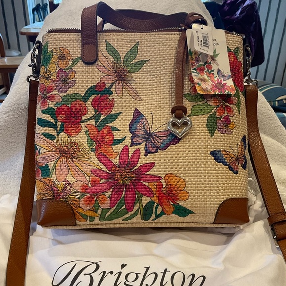 Brighton Handbags - Tote Bag/Crossbody, Brighton Paradise Garden Briana Tote, NWT